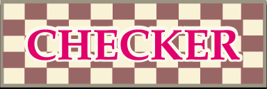 チェッカー,checker